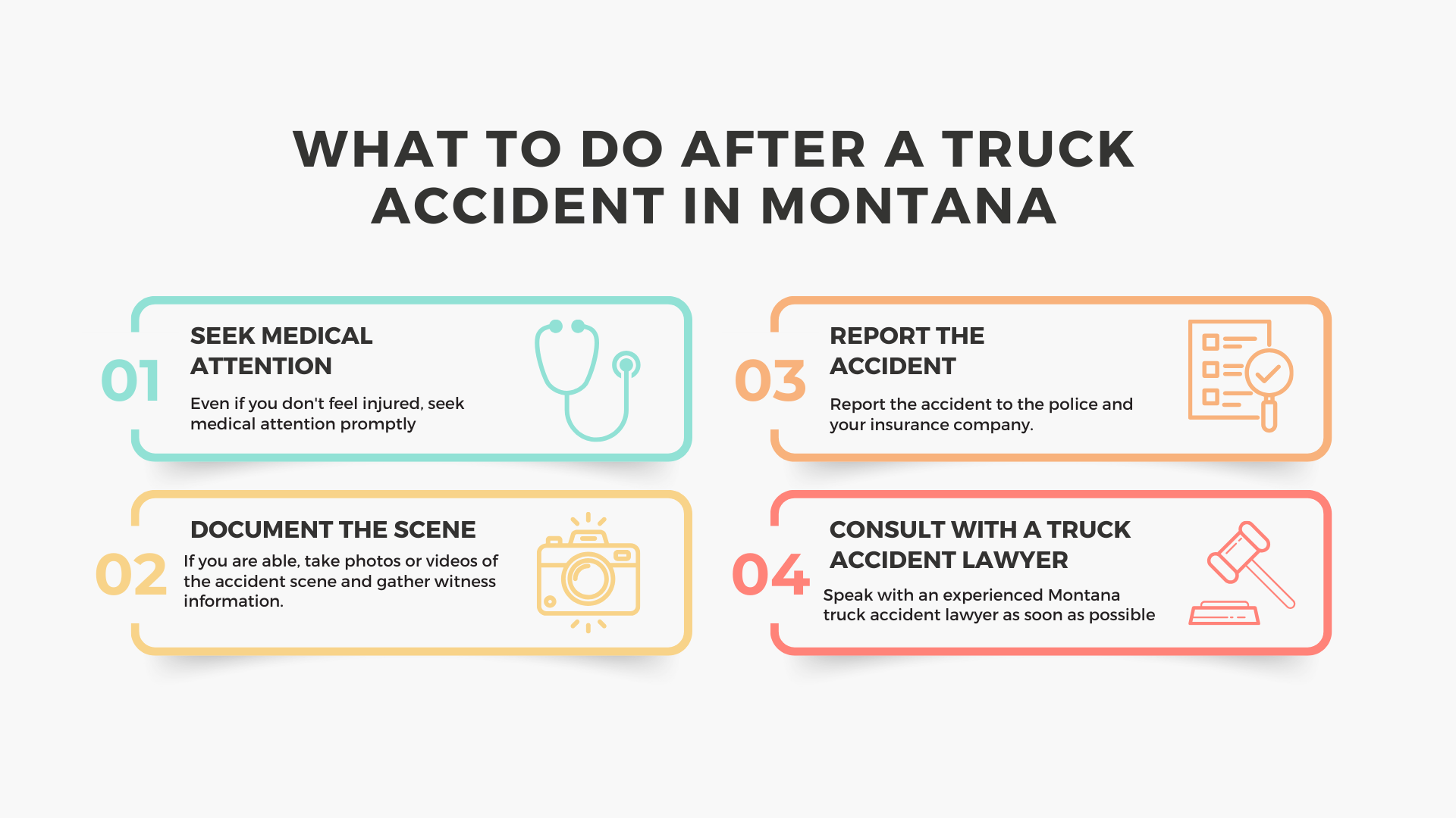 what to do after a truck accident